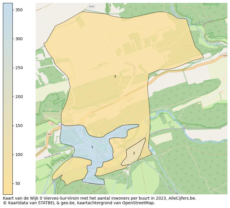 Aantal inwoners op de kaart van de Wijk 0 Vierves-Sur-Viroin: Op deze pagina vind je veel informatie over inwoners (zoals de verdeling naar leeftijdsgroepen, gezinssamenstelling, geslacht, autochtoon of Belgisch met een immigratie achtergrond,...), woningen (aantallen, types, prijs ontwikkeling, gebruik, type eigendom,...) en méér (autobezit, energieverbruik,...)  op basis van open data van STATBEL en diverse andere bronnen!