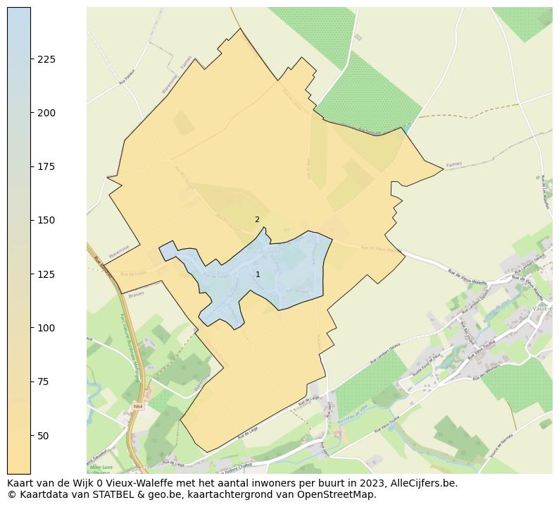 Aantal inwoners op de kaart van de Wijk 0 Vieux-Waleffe: Op deze pagina vind je veel informatie over inwoners (zoals de verdeling naar leeftijdsgroepen, gezinssamenstelling, geslacht, autochtoon of Belgisch met een immigratie achtergrond,...), woningen (aantallen, types, prijs ontwikkeling, gebruik, type eigendom,...) en méér (autobezit, energieverbruik,...)  op basis van open data van STATBEL en diverse andere bronnen!