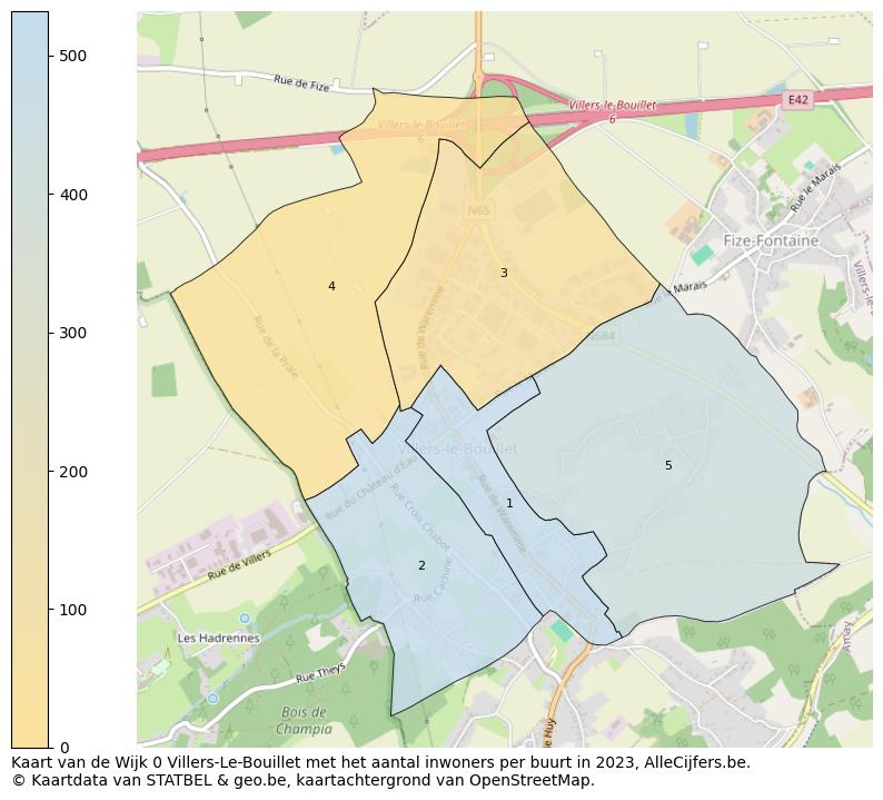 Aantal inwoners op de kaart van de Wijk 0 Villers-Le-Bouillet: Op deze pagina vind je veel informatie over inwoners (zoals de verdeling naar leeftijdsgroepen, gezinssamenstelling, geslacht, autochtoon of Belgisch met een immigratie achtergrond,...), woningen (aantallen, types, prijs ontwikkeling, gebruik, type eigendom,...) en méér (autobezit, energieverbruik,...)  op basis van open data van STATBEL en diverse andere bronnen!