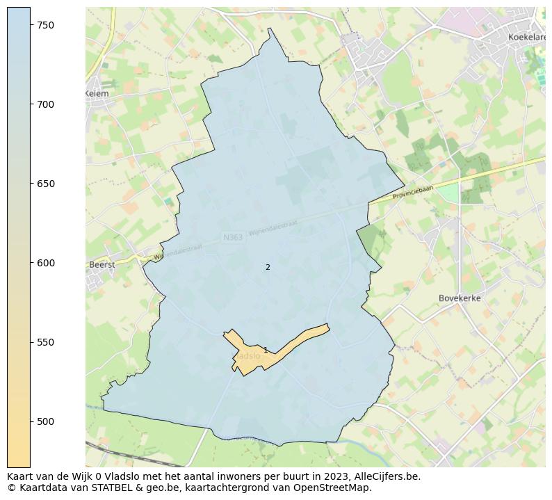 Aantal inwoners op de kaart van de Wijk 0 Vladslo: Op deze pagina vind je veel informatie over inwoners (zoals de verdeling naar leeftijdsgroepen, gezinssamenstelling, geslacht, autochtoon of Belgisch met een immigratie achtergrond,...), woningen (aantallen, types, prijs ontwikkeling, gebruik, type eigendom,...) en méér (autobezit, energieverbruik,...)  op basis van open data van STATBEL en diverse andere bronnen!