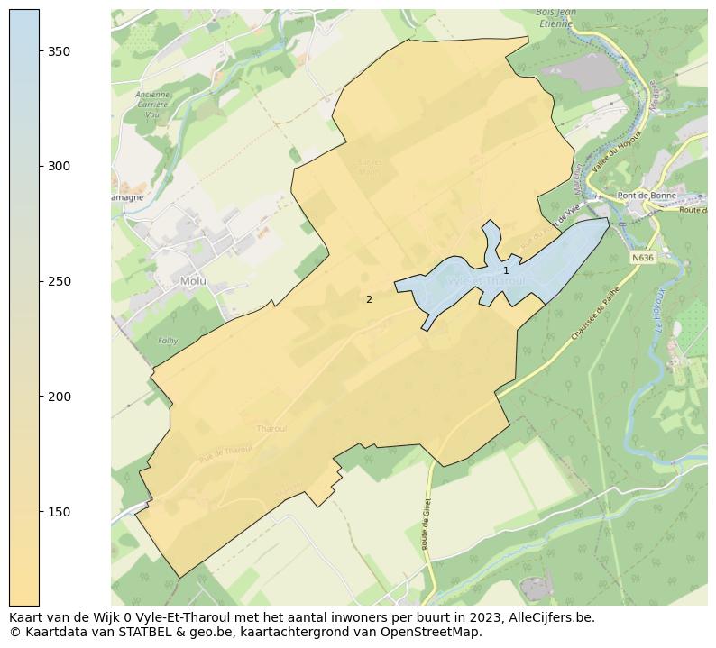 Aantal inwoners op de kaart van de Wijk 0 Vyle-Et-Tharoul: Op deze pagina vind je veel informatie over inwoners (zoals de verdeling naar leeftijdsgroepen, gezinssamenstelling, geslacht, autochtoon of Belgisch met een immigratie achtergrond,...), woningen (aantallen, types, prijs ontwikkeling, gebruik, type eigendom,...) en méér (autobezit, energieverbruik,...)  op basis van open data van STATBEL en diverse andere bronnen!