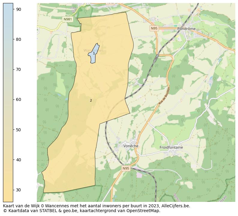 Aantal inwoners op de kaart van de Wijk 0 Wancennes: Op deze pagina vind je veel informatie over inwoners (zoals de verdeling naar leeftijdsgroepen, gezinssamenstelling, geslacht, autochtoon of Belgisch met een immigratie achtergrond,...), woningen (aantallen, types, prijs ontwikkeling, gebruik, type eigendom,...) en méér (autobezit, energieverbruik,...)  op basis van open data van STATBEL en diverse andere bronnen!