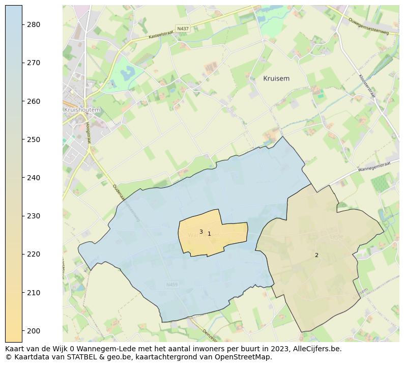 Aantal inwoners op de kaart van de Wijk 0 Wannegem-Lede: Op deze pagina vind je veel informatie over inwoners (zoals de verdeling naar leeftijdsgroepen, gezinssamenstelling, geslacht, autochtoon of Belgisch met een immigratie achtergrond,...), woningen (aantallen, types, prijs ontwikkeling, gebruik, type eigendom,...) en méér (autobezit, energieverbruik,...)  op basis van open data van STATBEL en diverse andere bronnen!