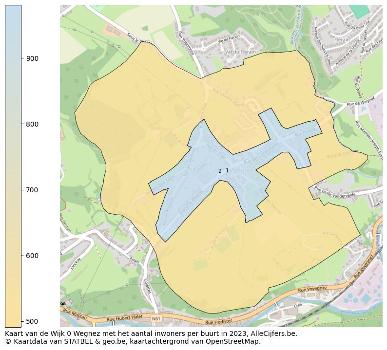 Aantal inwoners op de kaart van de Wijk 0 Wegnez: Op deze pagina vind je veel informatie over inwoners (zoals de verdeling naar leeftijdsgroepen, gezinssamenstelling, geslacht, autochtoon of Belgisch met een immigratie achtergrond,...), woningen (aantallen, types, prijs ontwikkeling, gebruik, type eigendom,...) en méér (autobezit, energieverbruik,...)  op basis van open data van STATBEL en diverse andere bronnen!