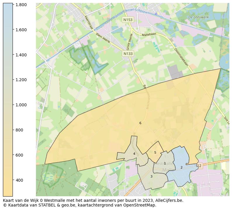 Aantal inwoners op de kaart van de Wijk 0 Westmalle: Op deze pagina vind je veel informatie over inwoners (zoals de verdeling naar leeftijdsgroepen, gezinssamenstelling, geslacht, autochtoon of Belgisch met een immigratie achtergrond,...), woningen (aantallen, types, prijs ontwikkeling, gebruik, type eigendom,...) en méér (autobezit, energieverbruik,...)  op basis van open data van STATBEL en diverse andere bronnen!