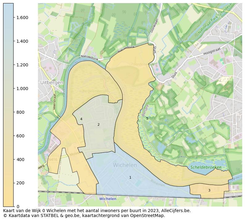 Aantal inwoners op de kaart van de Wijk 0 Wichelen: Op deze pagina vind je veel informatie over inwoners (zoals de verdeling naar leeftijdsgroepen, gezinssamenstelling, geslacht, autochtoon of Belgisch met een immigratie achtergrond,...), woningen (aantallen, types, prijs ontwikkeling, gebruik, type eigendom,...) en méér (autobezit, energieverbruik,...)  op basis van open data van STATBEL en diverse andere bronnen!