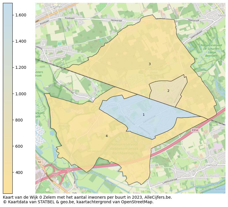 Aantal inwoners op de kaart van de Wijk 0 Zelem: Op deze pagina vind je veel informatie over inwoners (zoals de verdeling naar leeftijdsgroepen, gezinssamenstelling, geslacht, autochtoon of Belgisch met een immigratie achtergrond,...), woningen (aantallen, types, prijs ontwikkeling, gebruik, type eigendom,...) en méér (autobezit, energieverbruik,...)  op basis van open data van STATBEL en diverse andere bronnen!