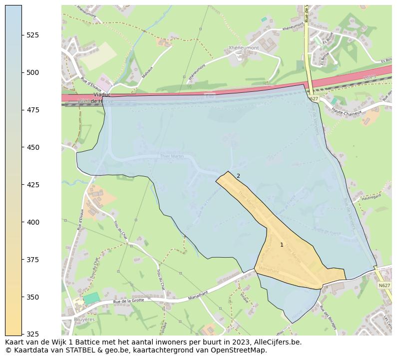 Aantal inwoners op de kaart van de Wijk 1 Battice: Op deze pagina vind je veel informatie over inwoners (zoals de verdeling naar leeftijdsgroepen, gezinssamenstelling, geslacht, autochtoon of Belgisch met een immigratie achtergrond,...), woningen (aantallen, types, prijs ontwikkeling, gebruik, type eigendom,...) en méér (autobezit, energieverbruik,...)  op basis van open data van STATBEL en diverse andere bronnen!