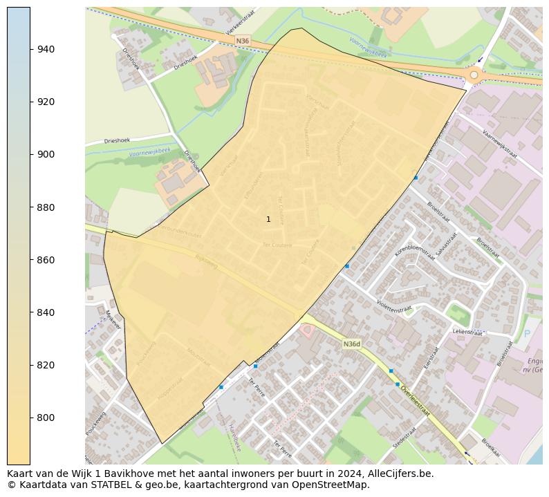 Aantal inwoners op de kaart van de Wijk 1 Bavikhove: Op deze pagina vind je veel informatie over inwoners (zoals de verdeling naar leeftijdsgroepen, gezinssamenstelling, geslacht, autochtoon of Belgisch met een immigratie achtergrond,...), woningen (aantallen, types, prijs ontwikkeling, gebruik, type eigendom,...) en méér (autobezit, energieverbruik,...)  op basis van open data van STATBEL en diverse andere bronnen!