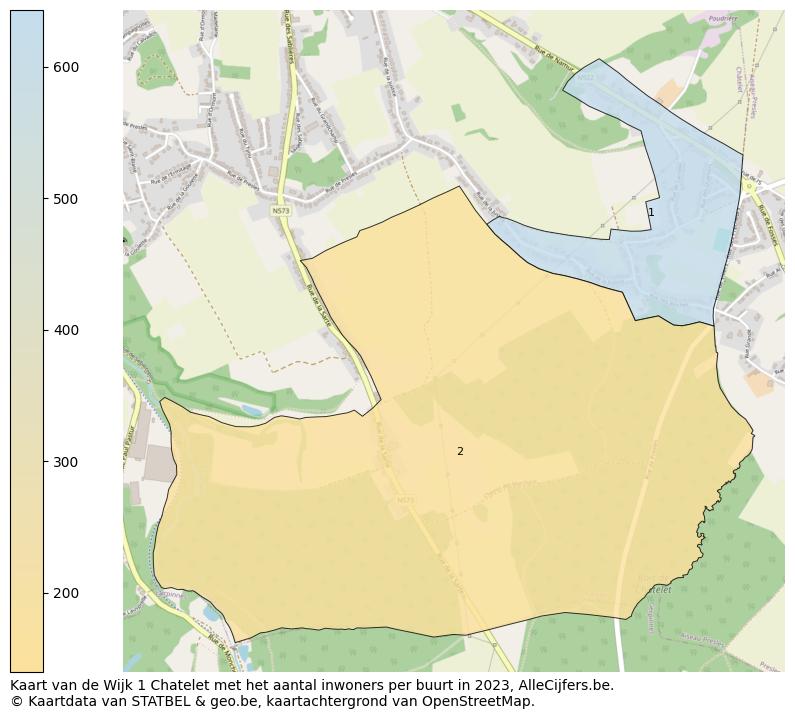 Aantal inwoners op de kaart van de Wijk 1 Chatelet: Op deze pagina vind je veel informatie over inwoners (zoals de verdeling naar leeftijdsgroepen, gezinssamenstelling, geslacht, autochtoon of Belgisch met een immigratie achtergrond,...), woningen (aantallen, types, prijs ontwikkeling, gebruik, type eigendom,...) en méér (autobezit, energieverbruik,...)  op basis van open data van STATBEL en diverse andere bronnen!