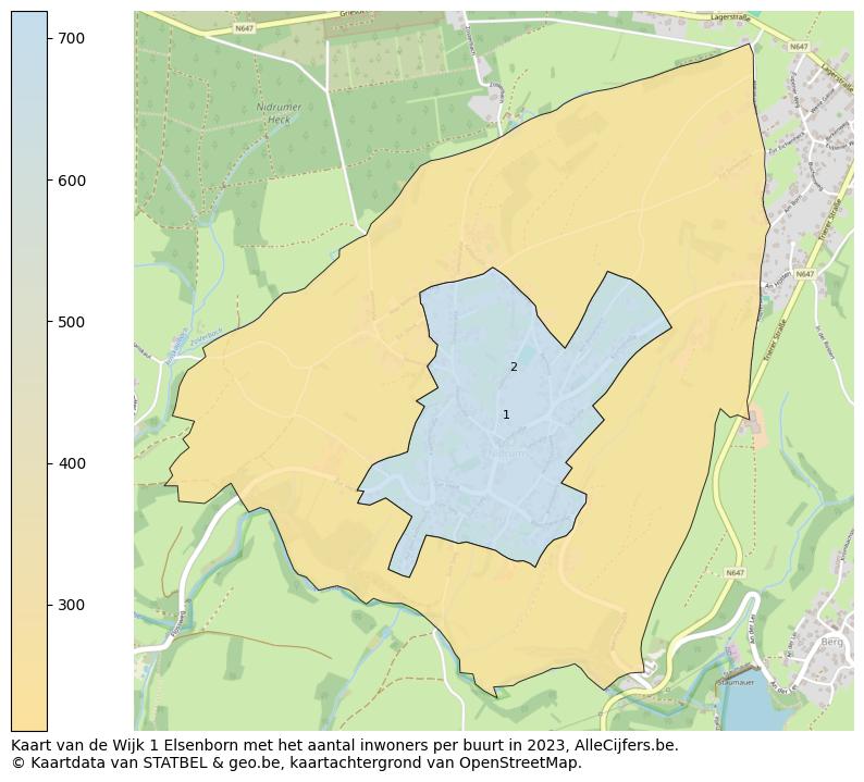 Aantal inwoners op de kaart van de Wijk 1 Elsenborn: Op deze pagina vind je veel informatie over inwoners (zoals de verdeling naar leeftijdsgroepen, gezinssamenstelling, geslacht, autochtoon of Belgisch met een immigratie achtergrond,...), woningen (aantallen, types, prijs ontwikkeling, gebruik, type eigendom,...) en méér (autobezit, energieverbruik,...)  op basis van open data van STATBEL en diverse andere bronnen!