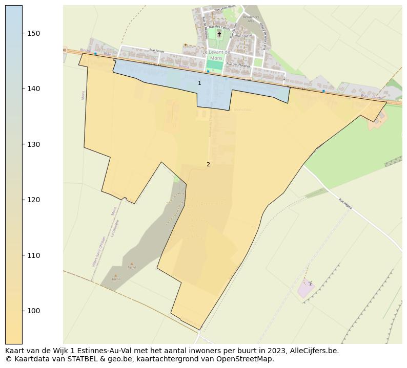 Aantal inwoners op de kaart van de Wijk 1 Estinnes-Au-Val: Op deze pagina vind je veel informatie over inwoners (zoals de verdeling naar leeftijdsgroepen, gezinssamenstelling, geslacht, autochtoon of Belgisch met een immigratie achtergrond,...), woningen (aantallen, types, prijs ontwikkeling, gebruik, type eigendom,...) en méér (autobezit, energieverbruik,...)  op basis van open data van STATBEL en diverse andere bronnen!