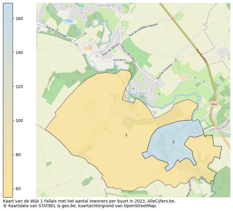 Aantal inwoners op de kaart van de Wijk 1 Fallais: Op deze pagina vind je veel informatie over inwoners (zoals de verdeling naar leeftijdsgroepen, gezinssamenstelling, geslacht, autochtoon of Belgisch met een immigratie achtergrond,...), woningen (aantallen, types, prijs ontwikkeling, gebruik, type eigendom,...) en méér (autobezit, energieverbruik,...)  op basis van open data van STATBEL en diverse andere bronnen!