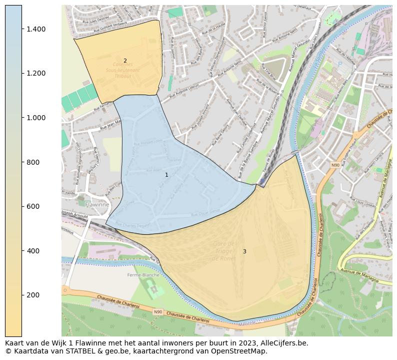 Aantal inwoners op de kaart van de Wijk 1 Flawinne: Op deze pagina vind je veel informatie over inwoners (zoals de verdeling naar leeftijdsgroepen, gezinssamenstelling, geslacht, autochtoon of Belgisch met een immigratie achtergrond,...), woningen (aantallen, types, prijs ontwikkeling, gebruik, type eigendom,...) en méér (autobezit, energieverbruik,...)  op basis van open data van STATBEL en diverse andere bronnen!