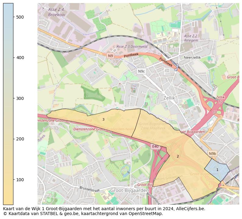 Aantal inwoners op de kaart van de Wijk 1 Groot-Bijgaarden: Op deze pagina vind je veel informatie over inwoners (zoals de verdeling naar leeftijdsgroepen, gezinssamenstelling, geslacht, autochtoon of Belgisch met een immigratie achtergrond,...), woningen (aantallen, types, prijs ontwikkeling, gebruik, type eigendom,...) en méér (autobezit, energieverbruik,...)  op basis van open data van STATBEL en diverse andere bronnen!