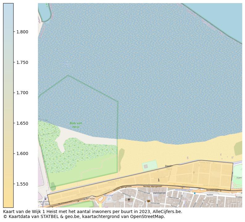 Aantal inwoners op de kaart van de Wijk 1 Heist: Op deze pagina vind je veel informatie over inwoners (zoals de verdeling naar leeftijdsgroepen, gezinssamenstelling, geslacht, autochtoon of Belgisch met een immigratie achtergrond,...), woningen (aantallen, types, prijs ontwikkeling, gebruik, type eigendom,...) en méér (autobezit, energieverbruik,...)  op basis van open data van STATBEL en diverse andere bronnen!