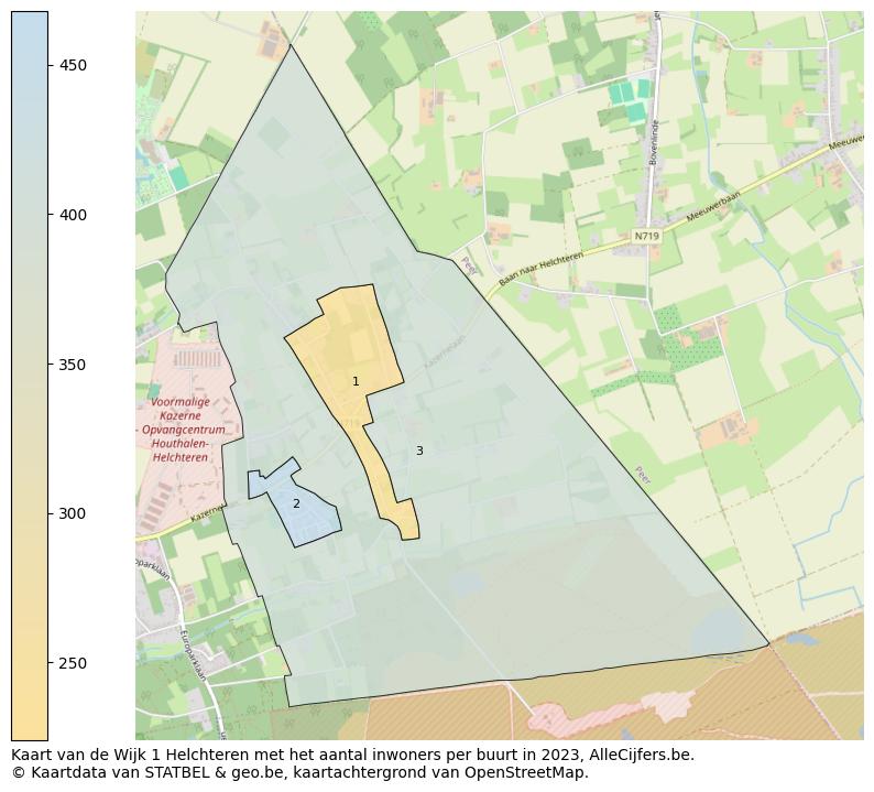 Aantal inwoners op de kaart van de Wijk 1 Helchteren: Op deze pagina vind je veel informatie over inwoners (zoals de verdeling naar leeftijdsgroepen, gezinssamenstelling, geslacht, autochtoon of Belgisch met een immigratie achtergrond,...), woningen (aantallen, types, prijs ontwikkeling, gebruik, type eigendom,...) en méér (autobezit, energieverbruik,...)  op basis van open data van STATBEL en diverse andere bronnen!