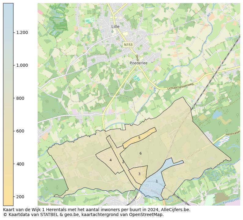 Aantal inwoners op de kaart van de Wijk 1 Herentals: Op deze pagina vind je veel informatie over inwoners (zoals de verdeling naar leeftijdsgroepen, gezinssamenstelling, geslacht, autochtoon of Belgisch met een immigratie achtergrond,...), woningen (aantallen, types, prijs ontwikkeling, gebruik, type eigendom,...) en méér (autobezit, energieverbruik,...)  op basis van open data van STATBEL en diverse andere bronnen!