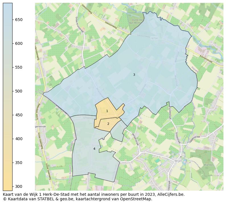 Aantal inwoners op de kaart van de Wijk 1 Herk-De-Stad: Op deze pagina vind je veel informatie over inwoners (zoals de verdeling naar leeftijdsgroepen, gezinssamenstelling, geslacht, autochtoon of Belgisch met een immigratie achtergrond,...), woningen (aantallen, types, prijs ontwikkeling, gebruik, type eigendom,...) en méér (autobezit, energieverbruik,...)  op basis van open data van STATBEL en diverse andere bronnen!