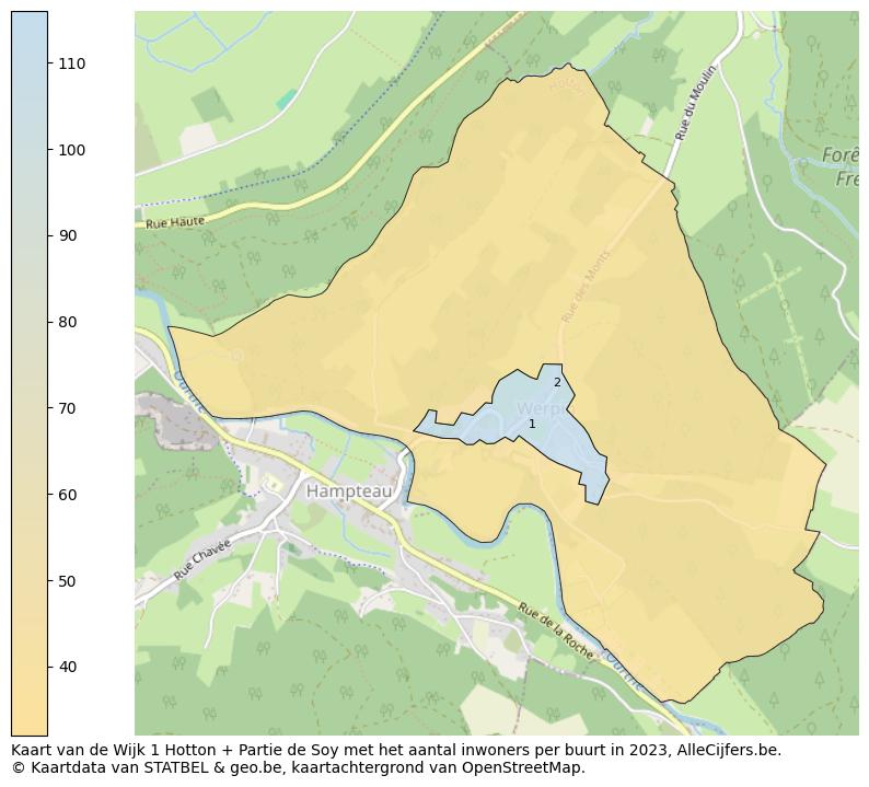 Aantal inwoners op de kaart van de Wijk 1 Hotton + Partie de Soy: Op deze pagina vind je veel informatie over inwoners (zoals de verdeling naar leeftijdsgroepen, gezinssamenstelling, geslacht, autochtoon of Belgisch met een immigratie achtergrond,...), woningen (aantallen, types, prijs ontwikkeling, gebruik, type eigendom,...) en méér (autobezit, energieverbruik,...)  op basis van open data van STATBEL en diverse andere bronnen!