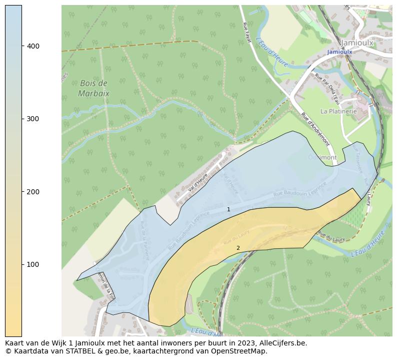 Aantal inwoners op de kaart van de Wijk 1 Jamioulx: Op deze pagina vind je veel informatie over inwoners (zoals de verdeling naar leeftijdsgroepen, gezinssamenstelling, geslacht, autochtoon of Belgisch met een immigratie achtergrond,...), woningen (aantallen, types, prijs ontwikkeling, gebruik, type eigendom,...) en méér (autobezit, energieverbruik,...)  op basis van open data van STATBEL en diverse andere bronnen!