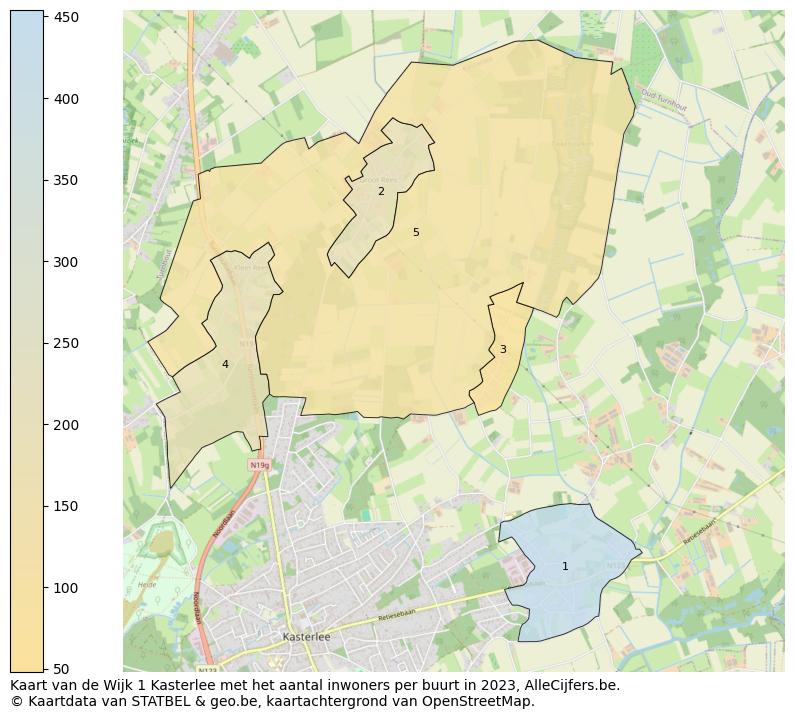 Aantal inwoners op de kaart van de Wijk 1 Kasterlee: Op deze pagina vind je veel informatie over inwoners (zoals de verdeling naar leeftijdsgroepen, gezinssamenstelling, geslacht, autochtoon of Belgisch met een immigratie achtergrond,...), woningen (aantallen, types, prijs ontwikkeling, gebruik, type eigendom,...) en méér (autobezit, energieverbruik,...)  op basis van open data van STATBEL en diverse andere bronnen!
