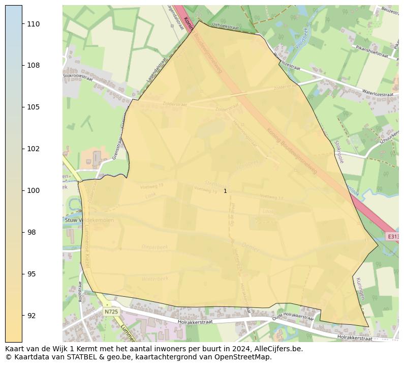 Aantal inwoners op de kaart van de Wijk 1 Kermt: Op deze pagina vind je veel informatie over inwoners (zoals de verdeling naar leeftijdsgroepen, gezinssamenstelling, geslacht, autochtoon of Belgisch met een immigratie achtergrond,...), woningen (aantallen, types, prijs ontwikkeling, gebruik, type eigendom,...) en méér (autobezit, energieverbruik,...)  op basis van open data van STATBEL en diverse andere bronnen!