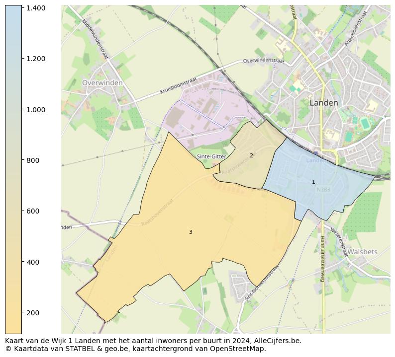 Aantal inwoners op de kaart van de Wijk 1 Landen: Op deze pagina vind je veel informatie over inwoners (zoals de verdeling naar leeftijdsgroepen, gezinssamenstelling, geslacht, autochtoon of Belgisch met een immigratie achtergrond,...), woningen (aantallen, types, prijs ontwikkeling, gebruik, type eigendom,...) en méér (autobezit, energieverbruik,...)  op basis van open data van STATBEL en diverse andere bronnen!