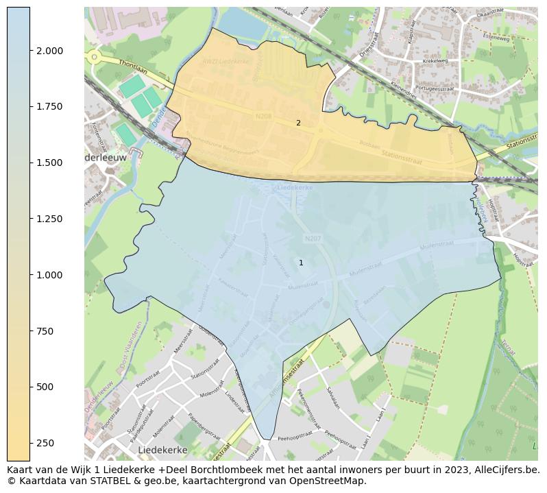 Aantal inwoners op de kaart van de Wijk 1 Liedekerke +Deel Borchtlombeek: Op deze pagina vind je veel informatie over inwoners (zoals de verdeling naar leeftijdsgroepen, gezinssamenstelling, geslacht, autochtoon of Belgisch met een immigratie achtergrond,...), woningen (aantallen, types, prijs ontwikkeling, gebruik, type eigendom,...) en méér (autobezit, energieverbruik,...)  op basis van open data van STATBEL en diverse andere bronnen!