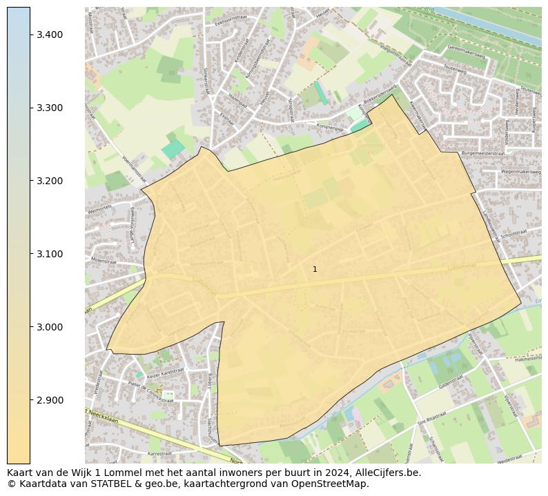 Aantal inwoners op de kaart van de Wijk 1 Lommel: Op deze pagina vind je veel informatie over inwoners (zoals de verdeling naar leeftijdsgroepen, gezinssamenstelling, geslacht, autochtoon of Belgisch met een immigratie achtergrond,...), woningen (aantallen, types, prijs ontwikkeling, gebruik, type eigendom,...) en méér (autobezit, energieverbruik,...)  op basis van open data van STATBEL en diverse andere bronnen!