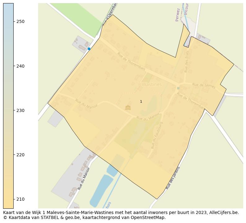 Aantal inwoners op de kaart van de Wijk 1 Maleves-Sainte-Marie-Wastines: Op deze pagina vind je veel informatie over inwoners (zoals de verdeling naar leeftijdsgroepen, gezinssamenstelling, geslacht, autochtoon of Belgisch met een immigratie achtergrond,...), woningen (aantallen, types, prijs ontwikkeling, gebruik, type eigendom,...) en méér (autobezit, energieverbruik,...)  op basis van open data van STATBEL en diverse andere bronnen!