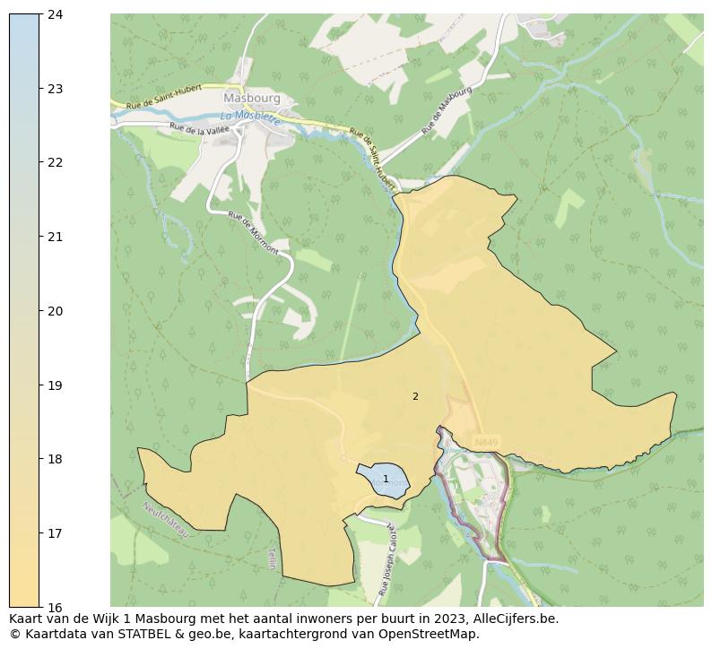 Aantal inwoners op de kaart van de Wijk 1 Masbourg: Op deze pagina vind je veel informatie over inwoners (zoals de verdeling naar leeftijdsgroepen, gezinssamenstelling, geslacht, autochtoon of Belgisch met een immigratie achtergrond,...), woningen (aantallen, types, prijs ontwikkeling, gebruik, type eigendom,...) en méér (autobezit, energieverbruik,...)  op basis van open data van STATBEL en diverse andere bronnen!