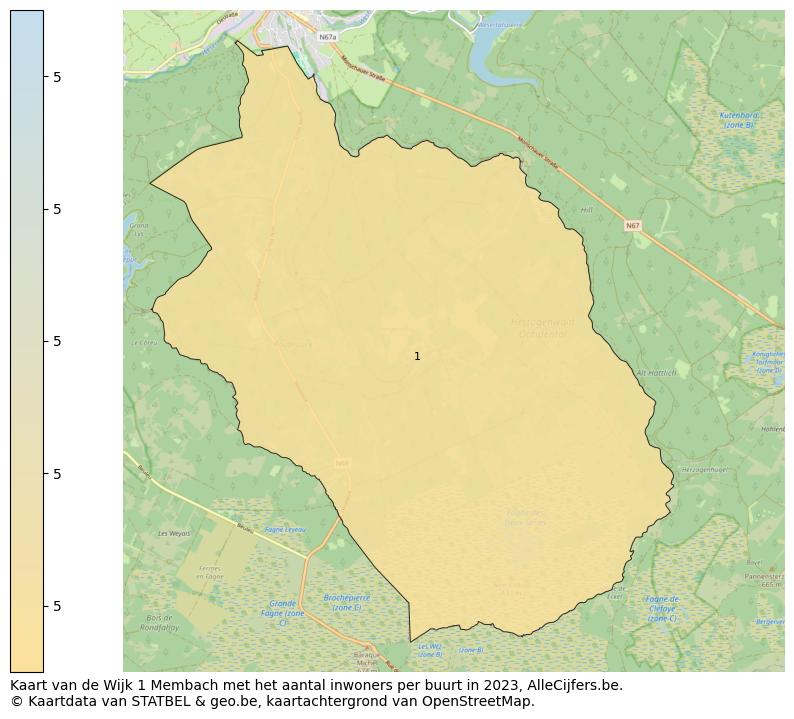 Aantal inwoners op de kaart van de Wijk 1 Membach: Op deze pagina vind je veel informatie over inwoners (zoals de verdeling naar leeftijdsgroepen, gezinssamenstelling, geslacht, autochtoon of Belgisch met een immigratie achtergrond,...), woningen (aantallen, types, prijs ontwikkeling, gebruik, type eigendom,...) en méér (autobezit, energieverbruik,...)  op basis van open data van STATBEL en diverse andere bronnen!