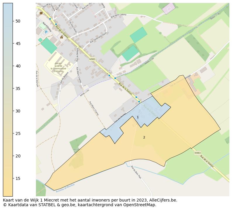 Aantal inwoners op de kaart van de Wijk 1 Miecret: Op deze pagina vind je veel informatie over inwoners (zoals de verdeling naar leeftijdsgroepen, gezinssamenstelling, geslacht, autochtoon of Belgisch met een immigratie achtergrond,...), woningen (aantallen, types, prijs ontwikkeling, gebruik, type eigendom,...) en méér (autobezit, energieverbruik,...)  op basis van open data van STATBEL en diverse andere bronnen!