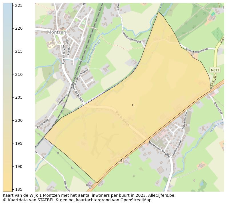 Aantal inwoners op de kaart van de Wijk 1 Montzen: Op deze pagina vind je veel informatie over inwoners (zoals de verdeling naar leeftijdsgroepen, gezinssamenstelling, geslacht, autochtoon of Belgisch met een immigratie achtergrond,...), woningen (aantallen, types, prijs ontwikkeling, gebruik, type eigendom,...) en méér (autobezit, energieverbruik,...)  op basis van open data van STATBEL en diverse andere bronnen!