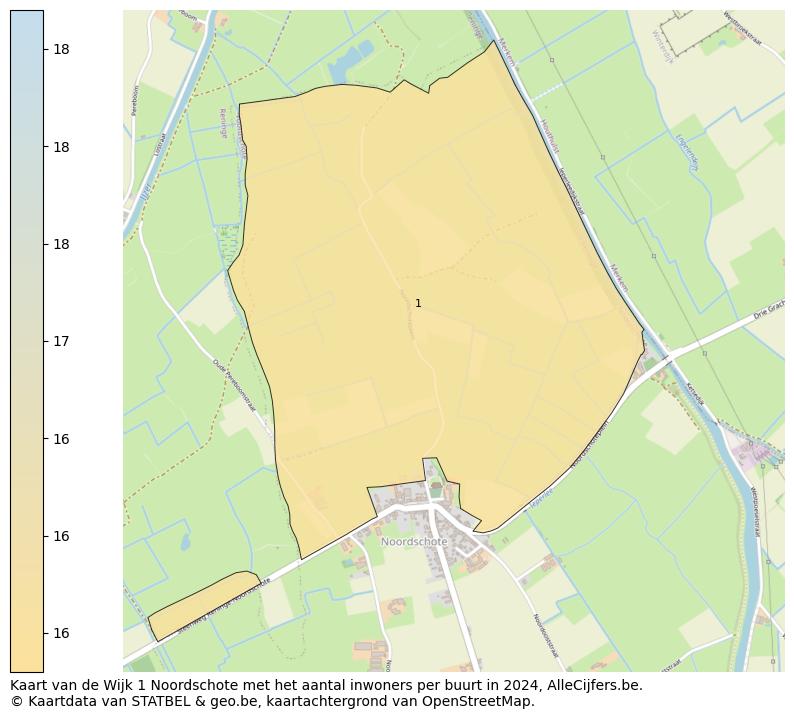 Aantal inwoners op de kaart van de Wijk 1 Noordschote: Op deze pagina vind je veel informatie over inwoners (zoals de verdeling naar leeftijdsgroepen, gezinssamenstelling, geslacht, autochtoon of Belgisch met een immigratie achtergrond,...), woningen (aantallen, types, prijs ontwikkeling, gebruik, type eigendom,...) en méér (autobezit, energieverbruik,...)  op basis van open data van STATBEL en diverse andere bronnen!