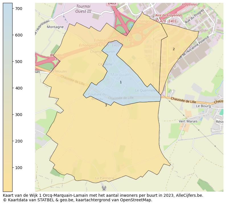 Aantal inwoners op de kaart van de Wijk 1 Orcq-Marquain-Lamain: Op deze pagina vind je veel informatie over inwoners (zoals de verdeling naar leeftijdsgroepen, gezinssamenstelling, geslacht, autochtoon of Belgisch met een immigratie achtergrond,...), woningen (aantallen, types, prijs ontwikkeling, gebruik, type eigendom,...) en méér (autobezit, energieverbruik,...)  op basis van open data van STATBEL en diverse andere bronnen!