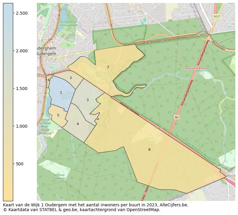 Aantal inwoners op de kaart van de Wijk 1 Oudergem: Op deze pagina vind je veel informatie over inwoners (zoals de verdeling naar leeftijdsgroepen, gezinssamenstelling, geslacht, autochtoon of Belgisch met een immigratie achtergrond,...), woningen (aantallen, types, prijs ontwikkeling, gebruik, type eigendom,...) en méér (autobezit, energieverbruik,...)  op basis van open data van STATBEL en diverse andere bronnen!
