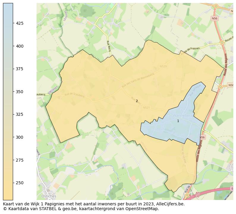 Aantal inwoners op de kaart van de Wijk 1 Papignies: Op deze pagina vind je veel informatie over inwoners (zoals de verdeling naar leeftijdsgroepen, gezinssamenstelling, geslacht, autochtoon of Belgisch met een immigratie achtergrond,...), woningen (aantallen, types, prijs ontwikkeling, gebruik, type eigendom,...) en méér (autobezit, energieverbruik,...)  op basis van open data van STATBEL en diverse andere bronnen!