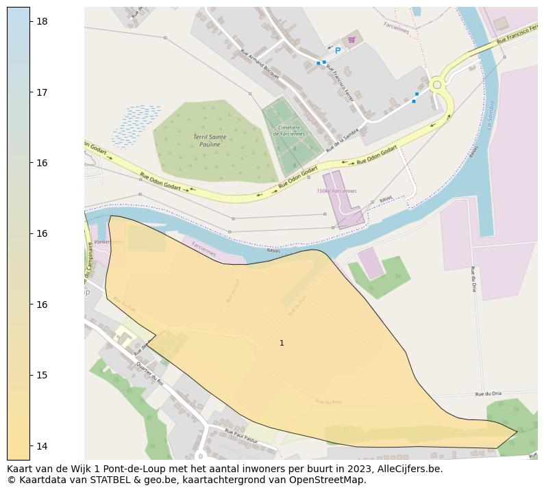 Aantal inwoners op de kaart van de Wijk 1 Pont-de-Loup: Op deze pagina vind je veel informatie over inwoners (zoals de verdeling naar leeftijdsgroepen, gezinssamenstelling, geslacht, autochtoon of Belgisch met een immigratie achtergrond,...), woningen (aantallen, types, prijs ontwikkeling, gebruik, type eigendom,...) en méér (autobezit, energieverbruik,...)  op basis van open data van STATBEL en diverse andere bronnen!