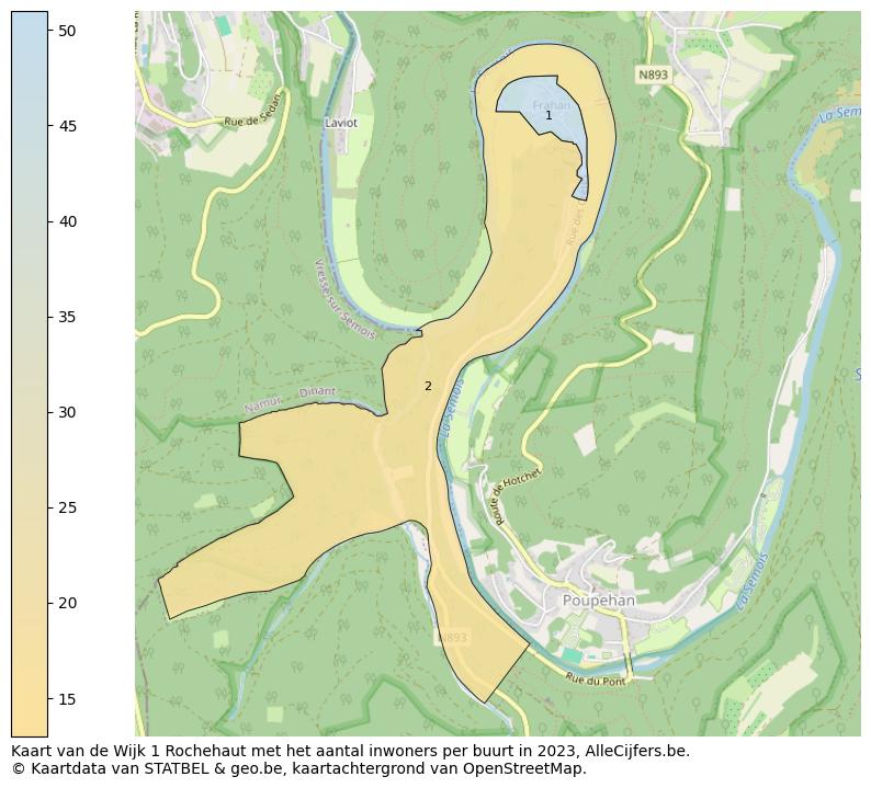 Aantal inwoners op de kaart van de Wijk 1 Rochehaut: Op deze pagina vind je veel informatie over inwoners (zoals de verdeling naar leeftijdsgroepen, gezinssamenstelling, geslacht, autochtoon of Belgisch met een immigratie achtergrond,...), woningen (aantallen, types, prijs ontwikkeling, gebruik, type eigendom,...) en méér (autobezit, energieverbruik,...)  op basis van open data van STATBEL en diverse andere bronnen!