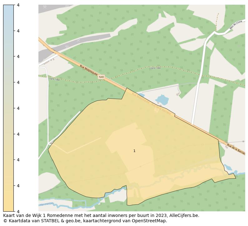 Aantal inwoners op de kaart van de Wijk 1 Romedenne: Op deze pagina vind je veel informatie over inwoners (zoals de verdeling naar leeftijdsgroepen, gezinssamenstelling, geslacht, autochtoon of Belgisch met een immigratie achtergrond,...), woningen (aantallen, types, prijs ontwikkeling, gebruik, type eigendom,...) en méér (autobezit, energieverbruik,...)  op basis van open data van STATBEL en diverse andere bronnen!