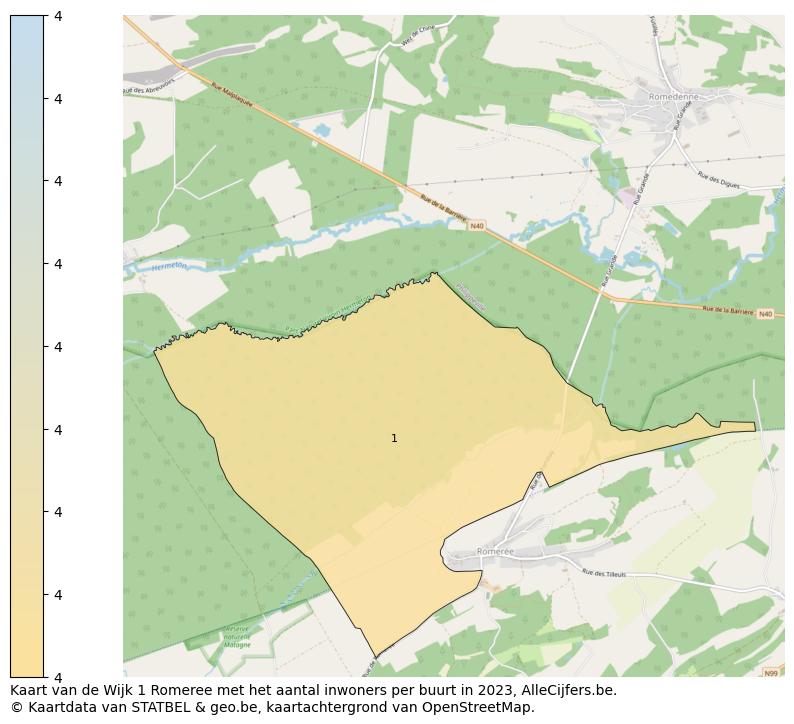 Aantal inwoners op de kaart van de Wijk 1 Romeree: Op deze pagina vind je veel informatie over inwoners (zoals de verdeling naar leeftijdsgroepen, gezinssamenstelling, geslacht, autochtoon of Belgisch met een immigratie achtergrond,...), woningen (aantallen, types, prijs ontwikkeling, gebruik, type eigendom,...) en méér (autobezit, energieverbruik,...)  op basis van open data van STATBEL en diverse andere bronnen!