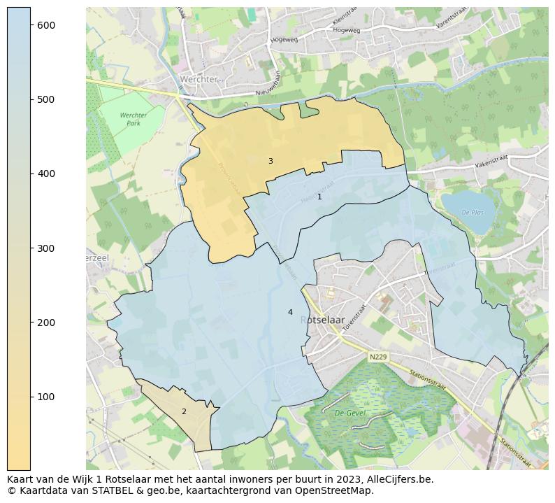 Aantal inwoners op de kaart van de Wijk 1 Rotselaar: Op deze pagina vind je veel informatie over inwoners (zoals de verdeling naar leeftijdsgroepen, gezinssamenstelling, geslacht, autochtoon of Belgisch met een immigratie achtergrond,...), woningen (aantallen, types, prijs ontwikkeling, gebruik, type eigendom,...) en méér (autobezit, energieverbruik,...)  op basis van open data van STATBEL en diverse andere bronnen!