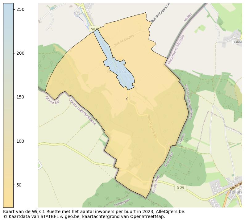 Aantal inwoners op de kaart van de Wijk 1 Ruette: Op deze pagina vind je veel informatie over inwoners (zoals de verdeling naar leeftijdsgroepen, gezinssamenstelling, geslacht, autochtoon of Belgisch met een immigratie achtergrond,...), woningen (aantallen, types, prijs ontwikkeling, gebruik, type eigendom,...) en méér (autobezit, energieverbruik,...)  op basis van open data van STATBEL en diverse andere bronnen!