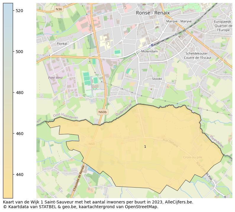 Aantal inwoners op de kaart van de Wijk 1 Saint-Sauveur: Op deze pagina vind je veel informatie over inwoners (zoals de verdeling naar leeftijdsgroepen, gezinssamenstelling, geslacht, autochtoon of Belgisch met een immigratie achtergrond,...), woningen (aantallen, types, prijs ontwikkeling, gebruik, type eigendom,...) en méér (autobezit, energieverbruik,...)  op basis van open data van STATBEL en diverse andere bronnen!