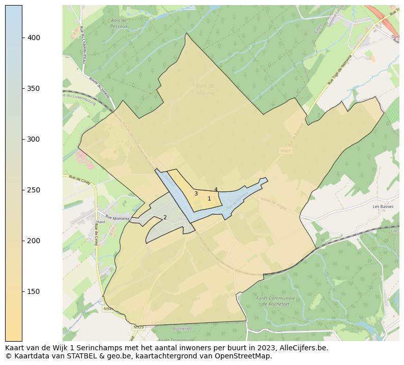 Aantal inwoners op de kaart van de Wijk 1 Serinchamps: Op deze pagina vind je veel informatie over inwoners (zoals de verdeling naar leeftijdsgroepen, gezinssamenstelling, geslacht, autochtoon of Belgisch met een immigratie achtergrond,...), woningen (aantallen, types, prijs ontwikkeling, gebruik, type eigendom,...) en méér (autobezit, energieverbruik,...)  op basis van open data van STATBEL en diverse andere bronnen!