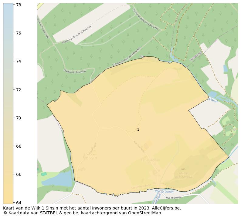 Aantal inwoners op de kaart van de Wijk 1 Sinsin: Op deze pagina vind je veel informatie over inwoners (zoals de verdeling naar leeftijdsgroepen, gezinssamenstelling, geslacht, autochtoon of Belgisch met een immigratie achtergrond,...), woningen (aantallen, types, prijs ontwikkeling, gebruik, type eigendom,...) en méér (autobezit, energieverbruik,...)  op basis van open data van STATBEL en diverse andere bronnen!