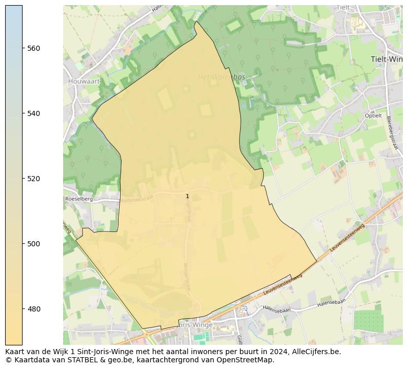 Aantal inwoners op de kaart van de Wijk 1 Sint-Joris-Winge: Op deze pagina vind je veel informatie over inwoners (zoals de verdeling naar leeftijdsgroepen, gezinssamenstelling, geslacht, autochtoon of Belgisch met een immigratie achtergrond,...), woningen (aantallen, types, prijs ontwikkeling, gebruik, type eigendom,...) en méér (autobezit, energieverbruik,...)  op basis van open data van STATBEL en diverse andere bronnen!