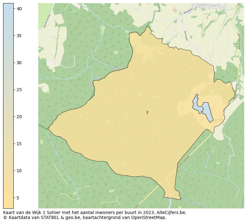 Aantal inwoners op de kaart van de Wijk 1 Sohier: Op deze pagina vind je veel informatie over inwoners (zoals de verdeling naar leeftijdsgroepen, gezinssamenstelling, geslacht, autochtoon of Belgisch met een immigratie achtergrond,...), woningen (aantallen, types, prijs ontwikkeling, gebruik, type eigendom,...) en méér (autobezit, energieverbruik,...)  op basis van open data van STATBEL en diverse andere bronnen!